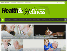 Tablet Screenshot of healthandwellnessfl.com